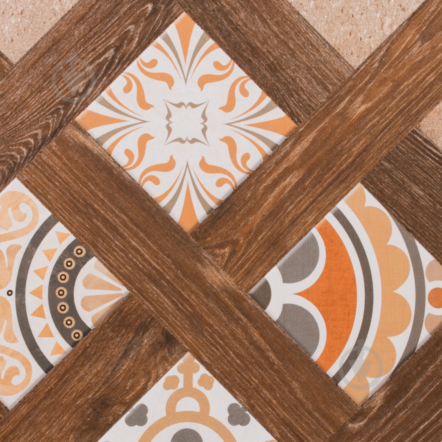 Плитка Opoczno Elbert House Brown 43х43 - фото 2 Плитка Opoczno Elbert House Brown 43х43 - фото 2