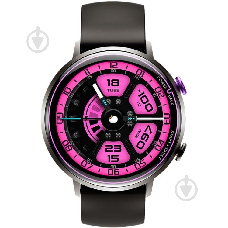 Смарт-годинник Oukitel BT60 black (6931940742863) - фото 2 Смарт-годинник Oukitel BT60 black (6931940742863) - фото 2