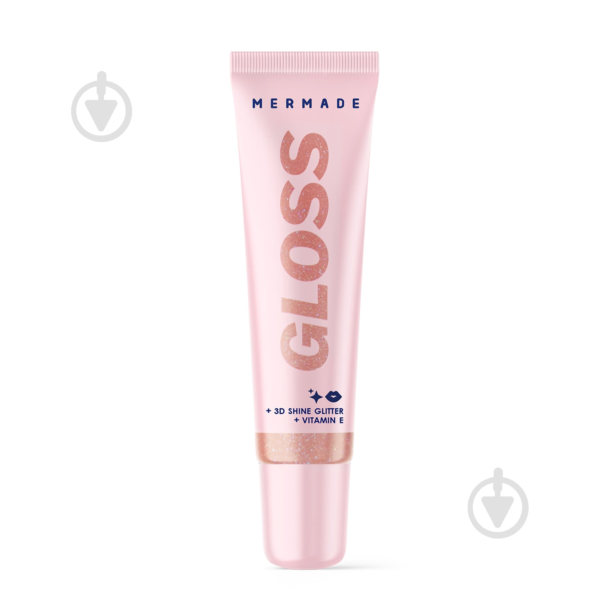 Блиск для губ Mermade Rose Gloss 14 г 10 мл - фото 1