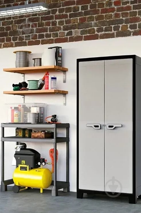 Шафа інструментальна KIS ARMADIO ALTO TITAN 240617 80х44х182 см чорна/сіра KIS 270302 - фото 11