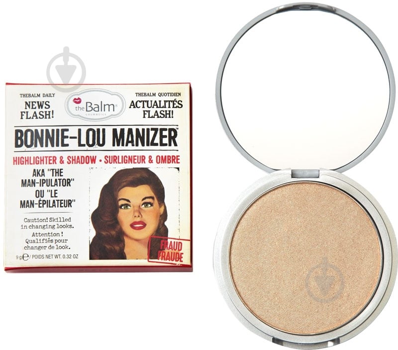 Хайлайтер theBalm LOUS - Bonnie-Lou Manizer 9 г - фото 1 Хайлайтер theBalm LOUS - Bonnie-Lou Manizer 9 г - фото 1