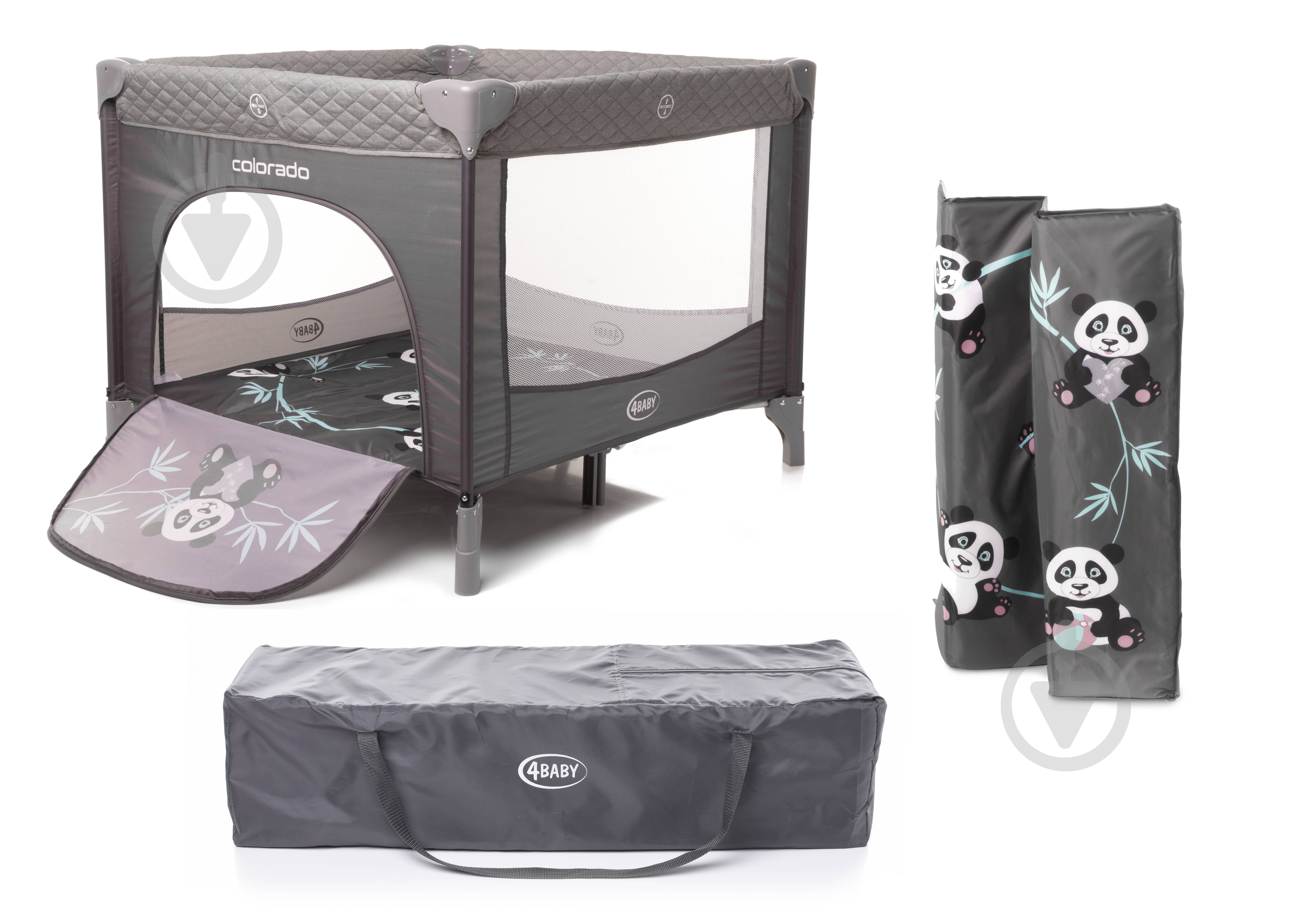Игровой манеж 4Baby Colorado grey 4CL07 - фото 6