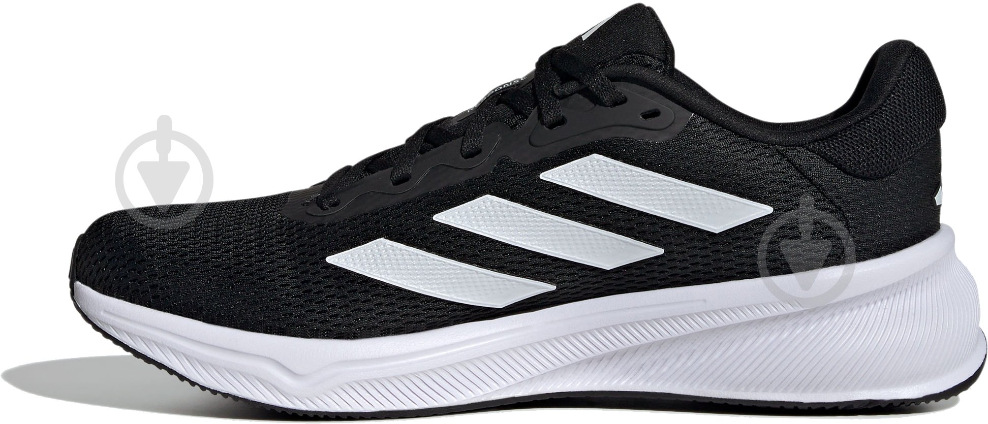 Кроссовки мужские Adidas RESPONSE IH6007 р.45 1/3 черные с белым - фото 2