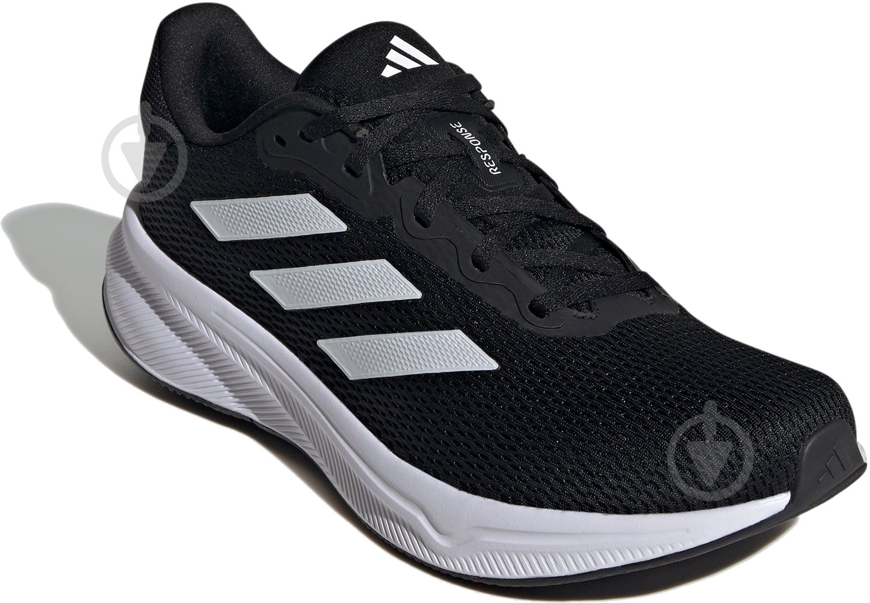 Кроссовки мужские Adidas RESPONSE IH6007 р.45 1/3 черные с белым - фото 3