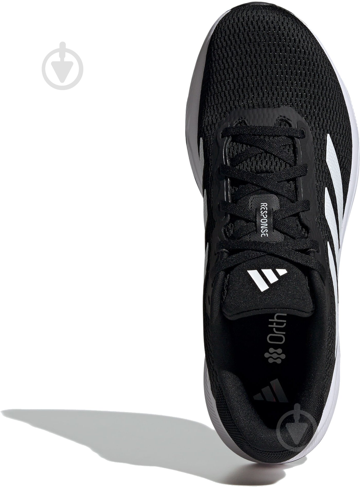 Кроссовки мужские Adidas RESPONSE IH6007 р.45 1/3 черные с белым - фото 8