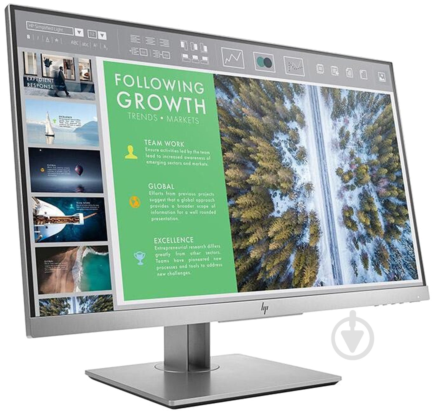 Монитор HP EliteDisplay E243 23,8" (7MQ82AA) - фото 2