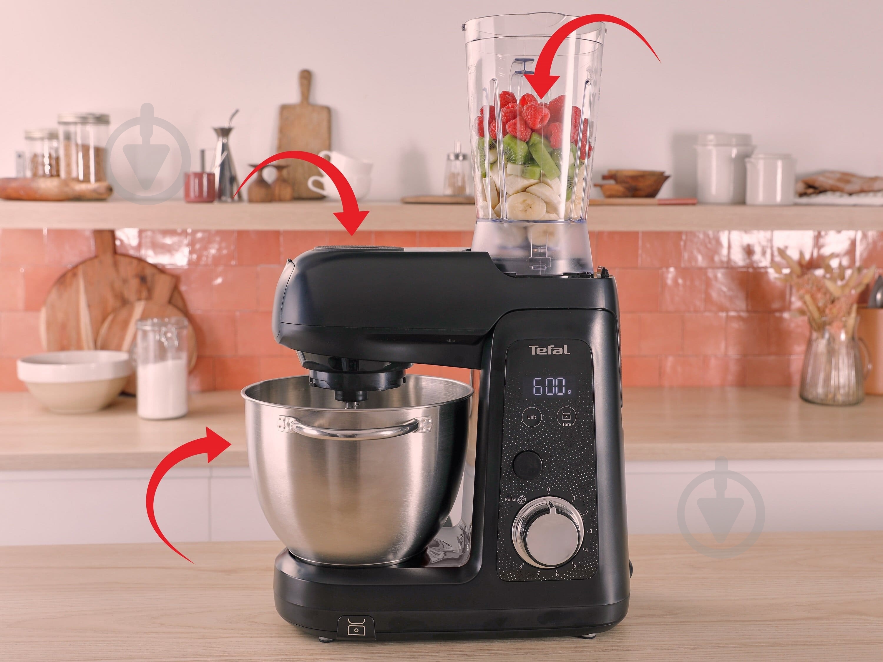 Кухонная машина Tefal Bake Partner + QB5458F0 - фото 5