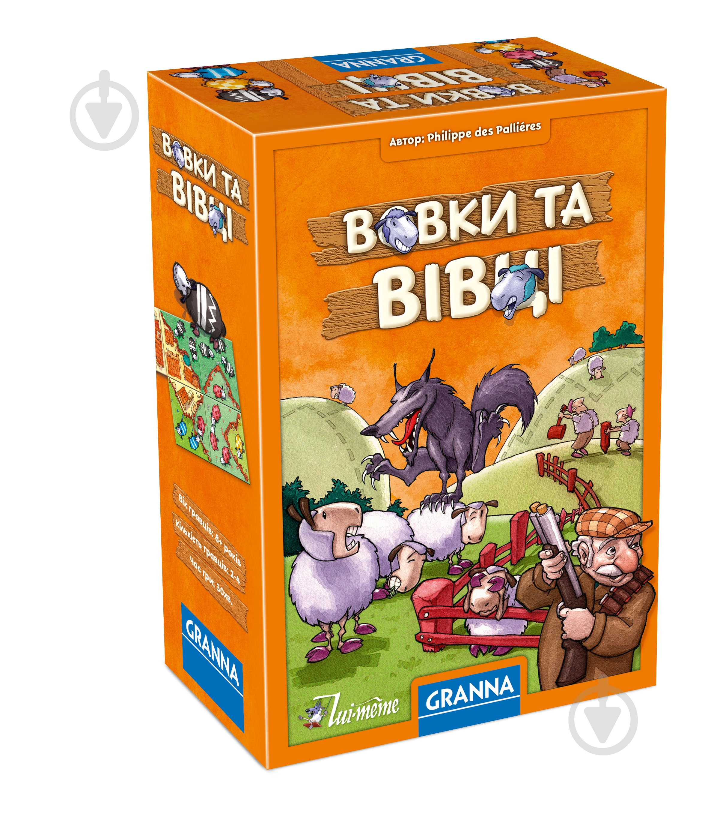 Гра настільна Granna Вовки та вівці 83651 - фото 1