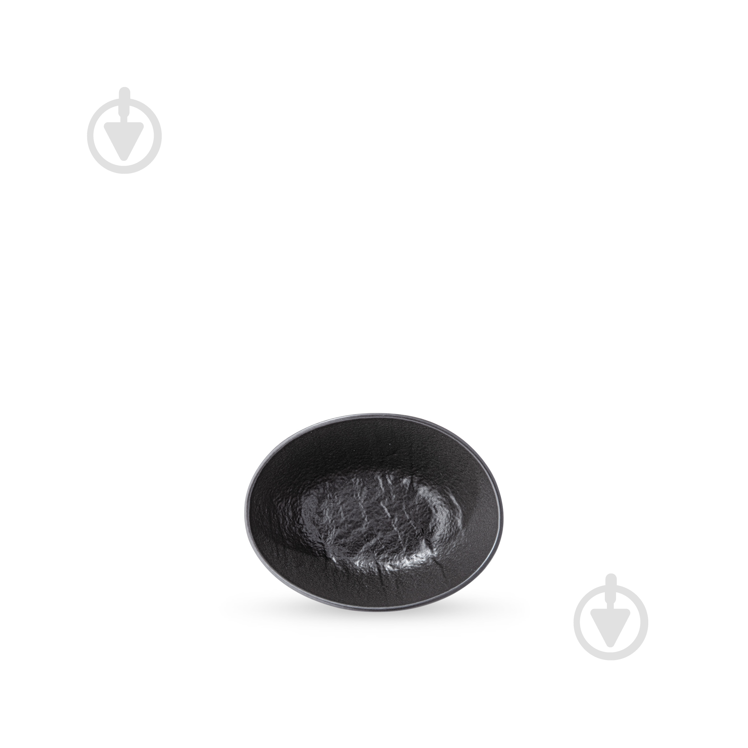 Блюдо овальное Wilmax 8х6х3 см 30мл Slatestone Black - фото 3