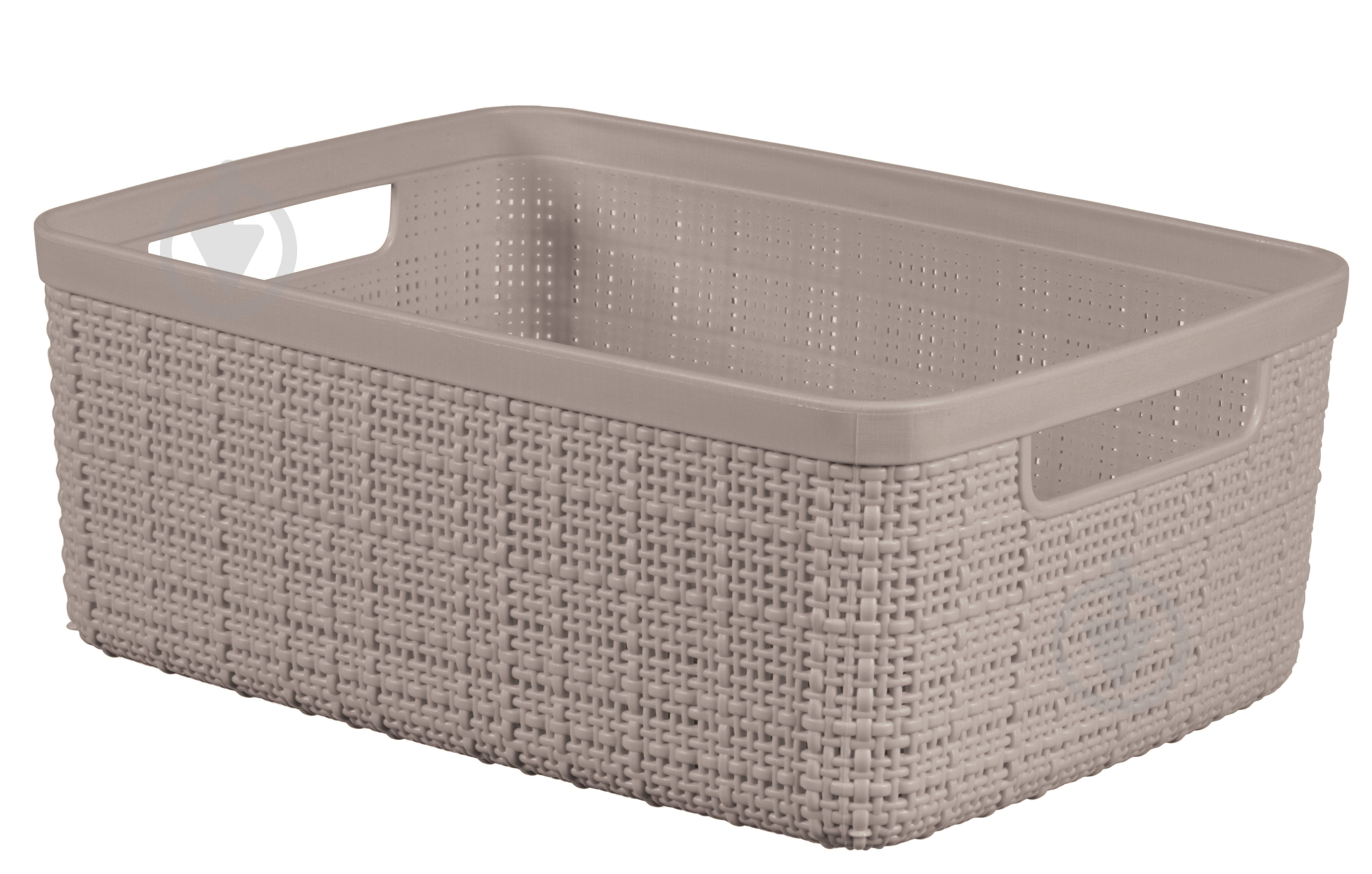 Кошик для зберігання Curver 263681 бежевий Jute S 110x270x200 мм - фото 1 Кошик для зберігання Curver 263681 бежевий Jute S 110x270x200 мм - фото 1