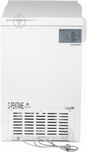 Морозильна скриня Milano MCD200W - фото 4