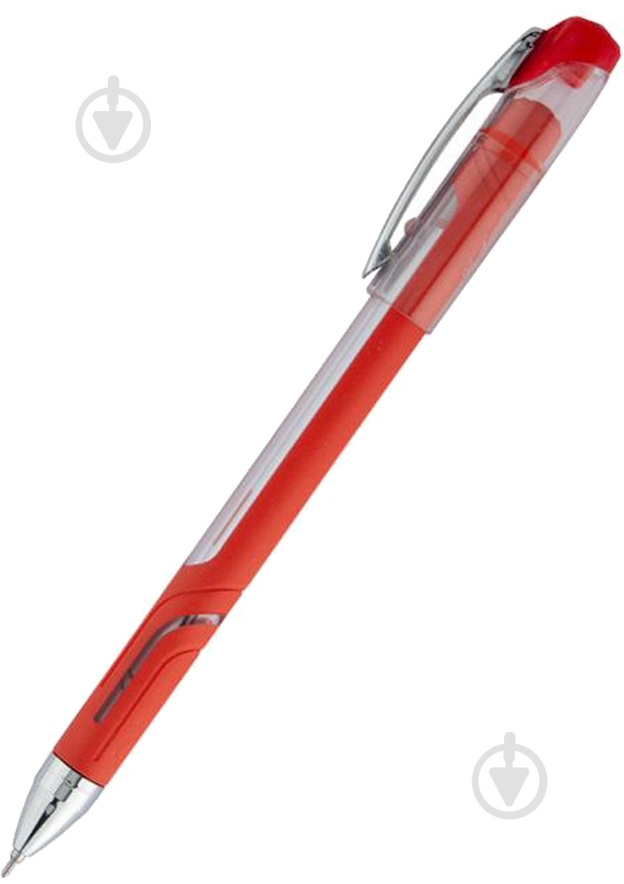 Ручка шариковая Unimax Top Tek Fusion UX-10 000 красная (UX-10 000-06) - фото 1