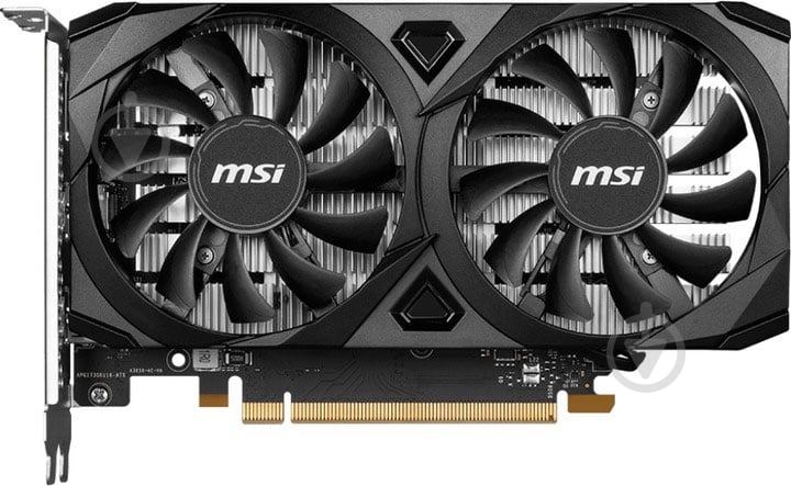 Відеокарта MSI GeForce RTX 3050 Ventus 2X E 6GB GDDR6 96bit (912-V812-056) - фото 1 Відеокарта MSI GeForce RTX 3050 Ventus 2X E 6GB GDDR6 96bit (912-V812-056) - фото 1