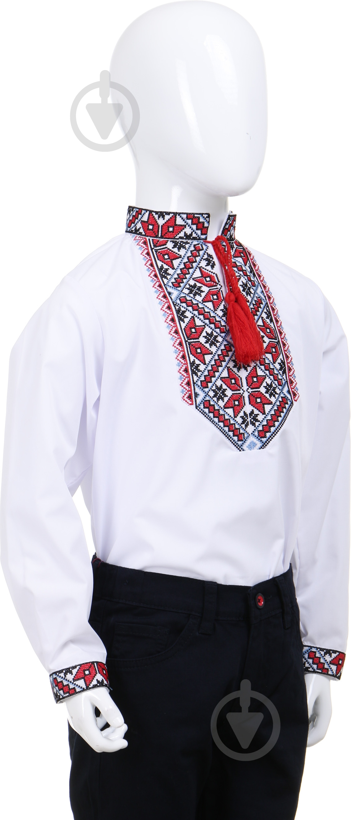 Вышиванка детская Сварга Марко р.140 белый - фото 2