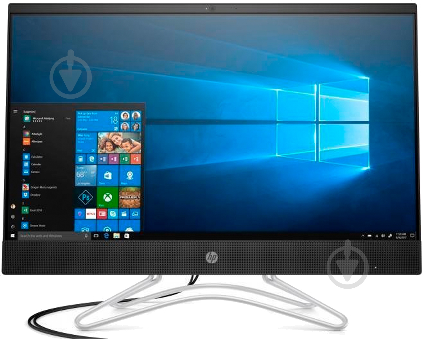 Моноблок HP ALL-IN-ONE 23,8" (19Q73EA) black - фото 3