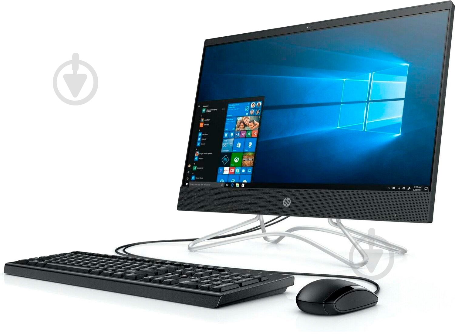 Моноблок HP ALL-IN-ONE 23,8" (19Q73EA) black - фото 2