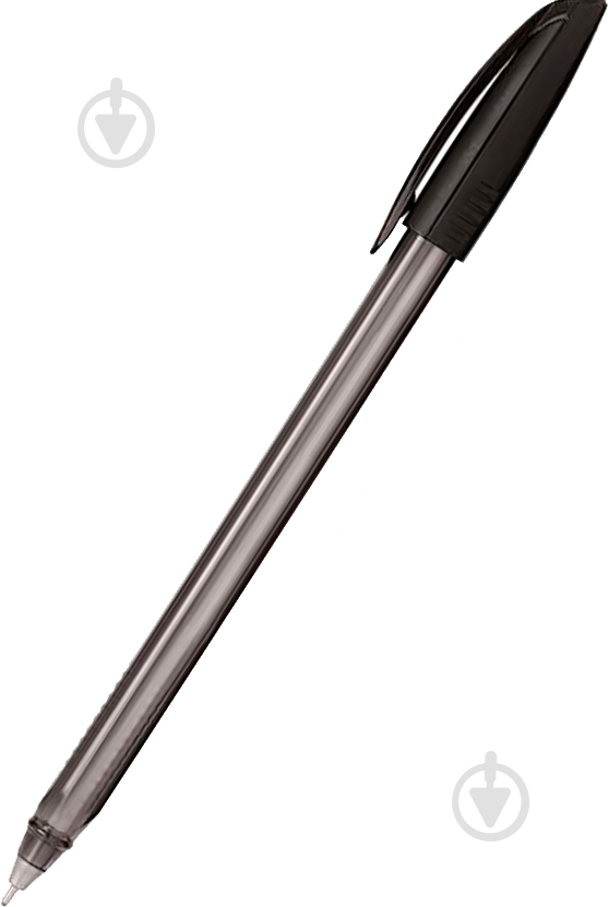 Ручка шариковая Unimax Trio UX-104 черная (UX-104-01) - фото 1