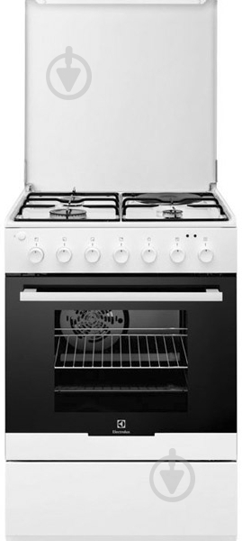 Плита комбінована Electrolux EKM961300W - фото 1