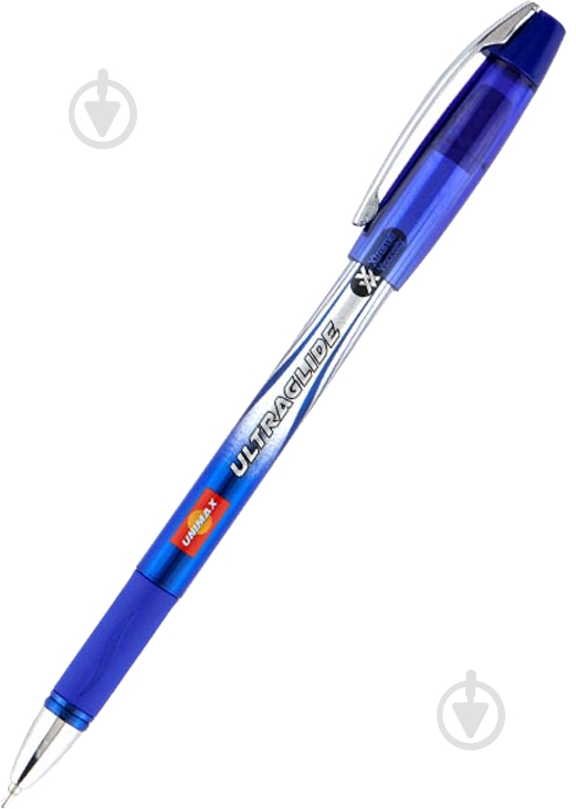 Ручка шариковая Unimax Ultraglide UX-114 синяя (UX-114-02) - фото 1