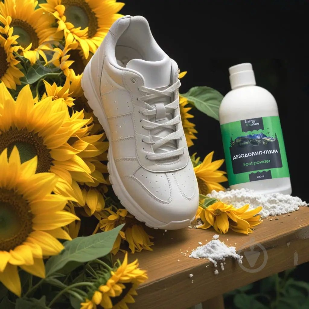 Присипка-дезодорант Energy of nature підсушувальна пудра для ніг, 100мл - фото 2 Присипка-дезодорант Energy of nature підсушувальна пудра для ніг, 100мл - фото 2