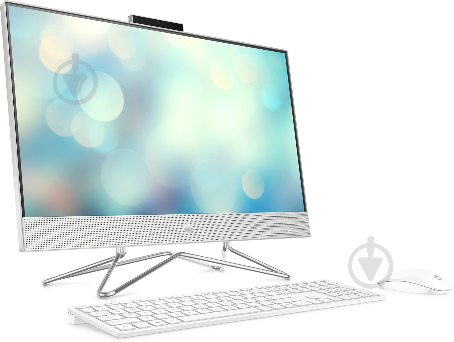 Моноблок HP All-in-One 23,8" (25S82EA) silver - фото 2