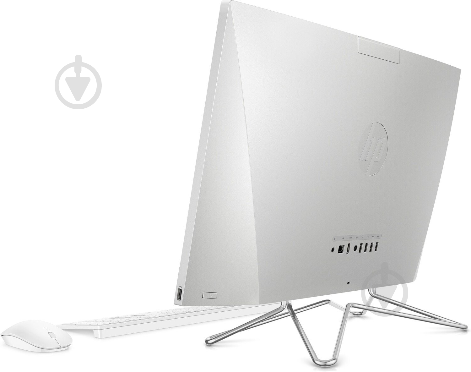 Моноблок HP All-in-One 23,8" (25S82EA) silver - фото 4