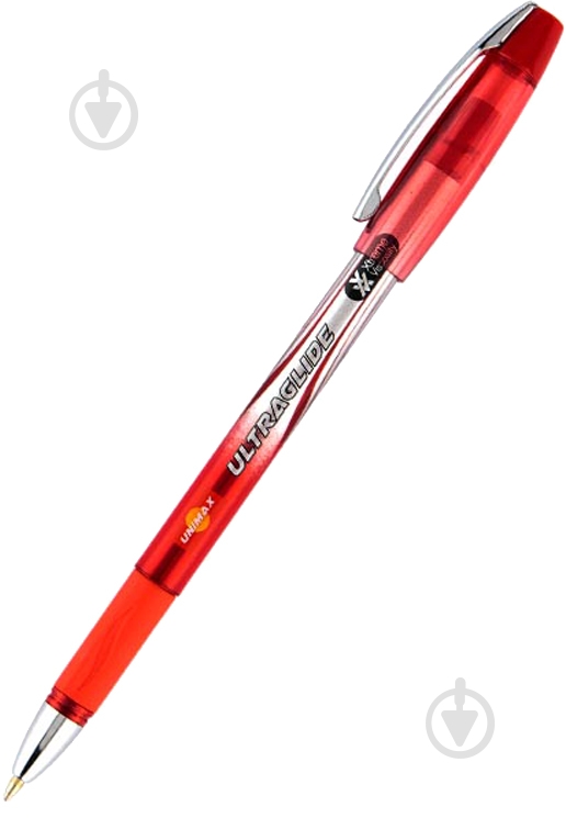 Ручка кулькова Unimax Ultraglide UX-114 червона (UX-114-06) - фото 1