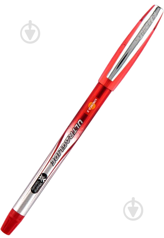 Ручка кулькова Unimax Ultraglide UX-114 червона (UX-114-06) - фото 2