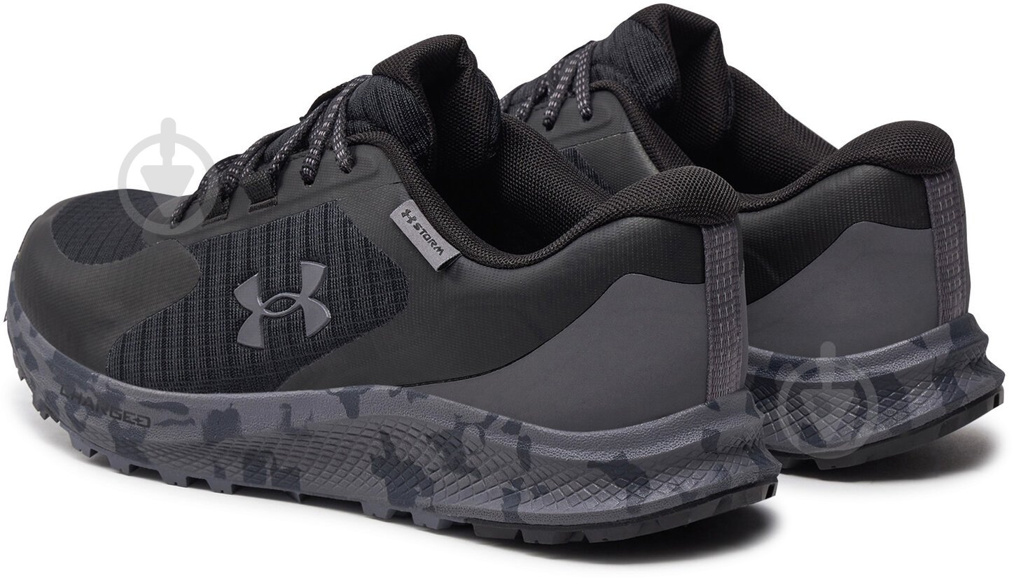 Кросівки чоловічі демісезонні Under Armour UA CHARGED BANDIT TR 3 SP 3028657-001 р.44 чорні - фото 3