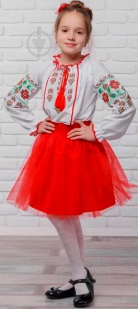 Спідниця Суничка Сварга р.116 червоний - фото 2 Спідниця Суничка Сварга р.116 червоний - фото 2