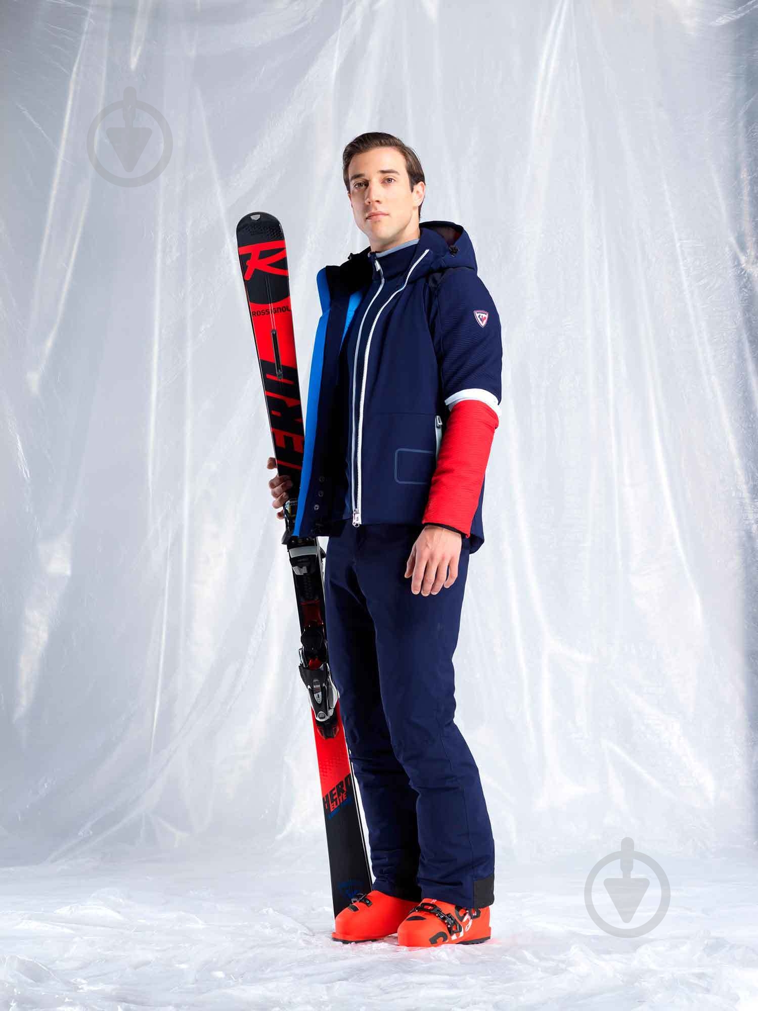 Куртка мужская Rossignol SUPERCORDE JKT RLIMJ31-715 р.M синяя - фото 1
