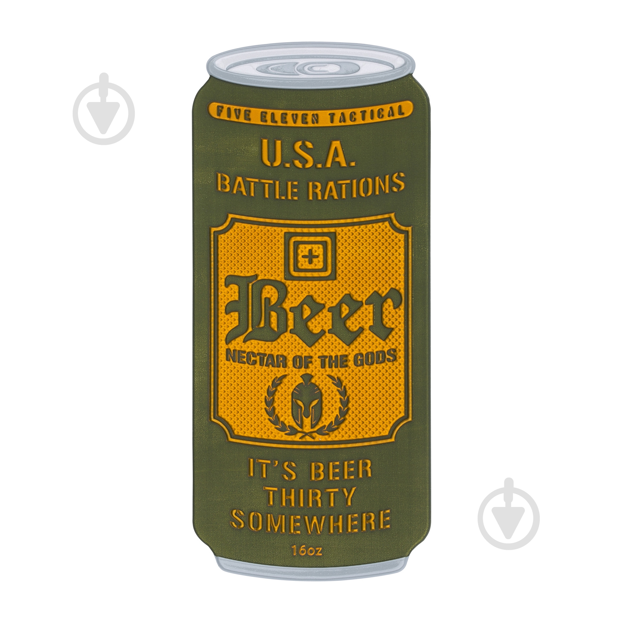 Нашивка 5.11 Tactical "BATTLE RATIONS PATCH" - фото 1 Нашивка 5.11 Tactical "BATTLE RATIONS PATCH" - фото 1