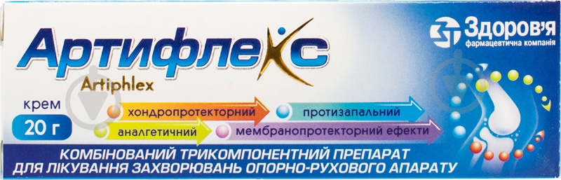 Артифлекс по 20 г у тубах крем - фото 1 Артифлекс по 20 г у тубах крем - фото 1