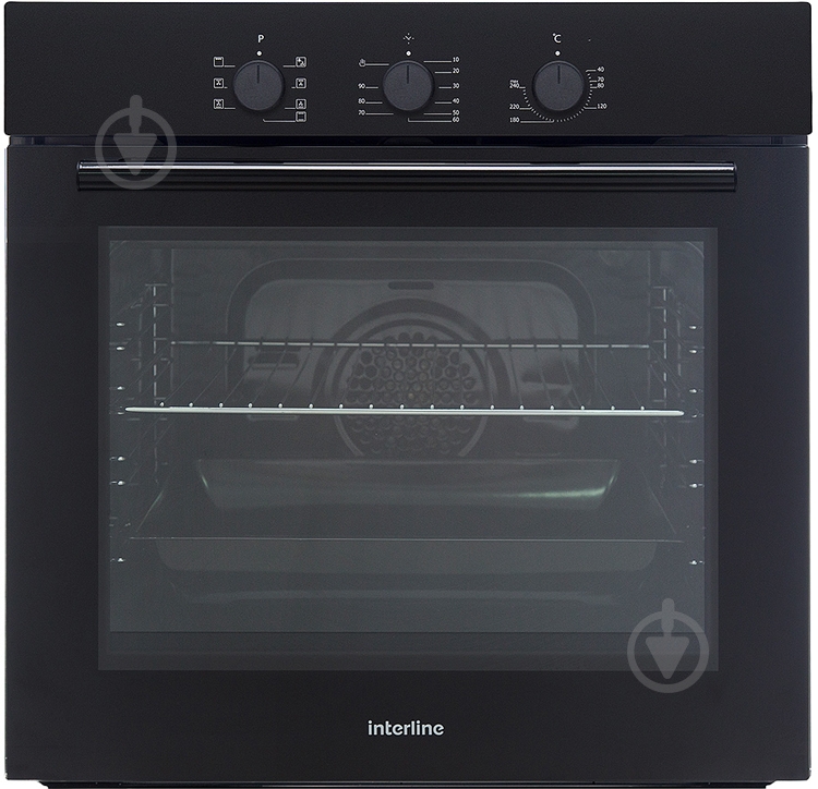 Духовой шкаф Interline HK 460 BK - фото 1 Духовой шкаф Interline HK 460 BK - фото 1