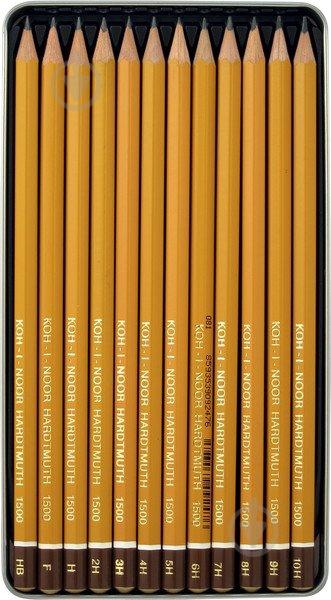 Карандаши графитные Technic НВ-10Н 12 шт. 1502.i Koh-i-Noor - фото 3