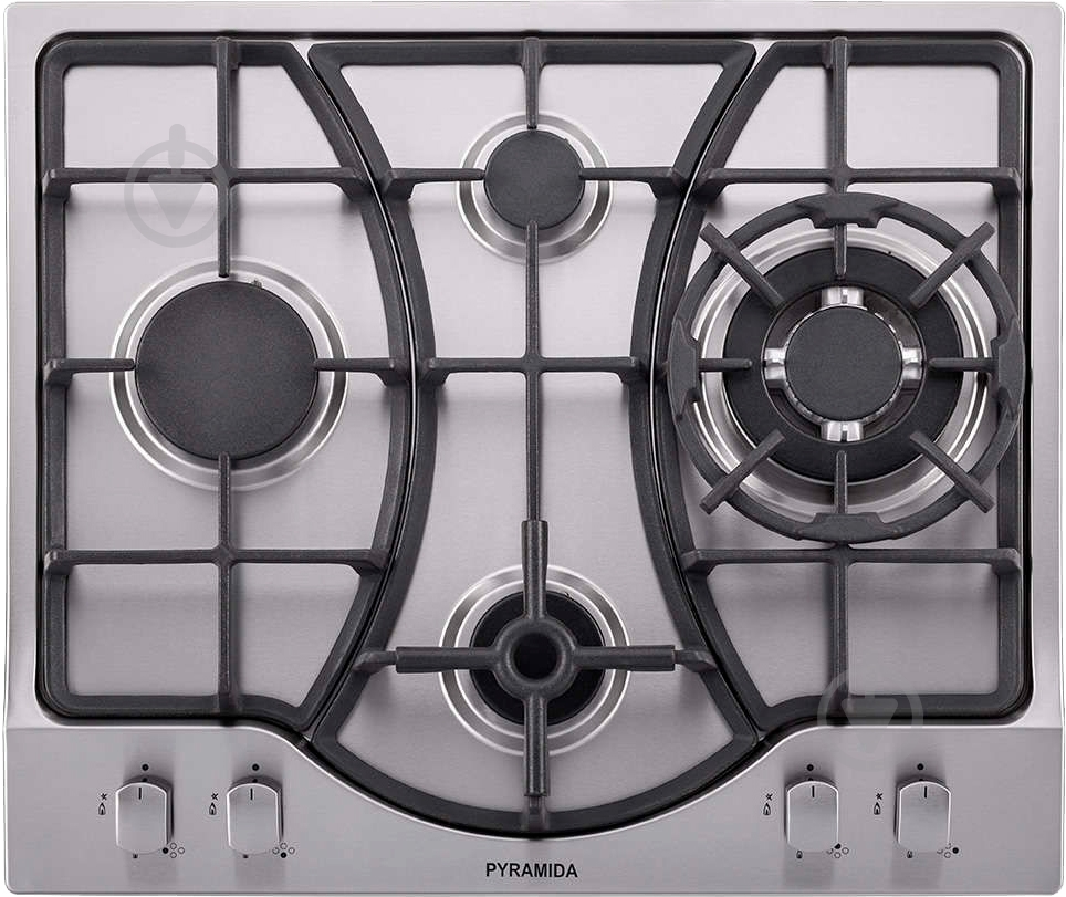 Варочная поверхность газовая Pyramida PFA 640 IX - фото 1