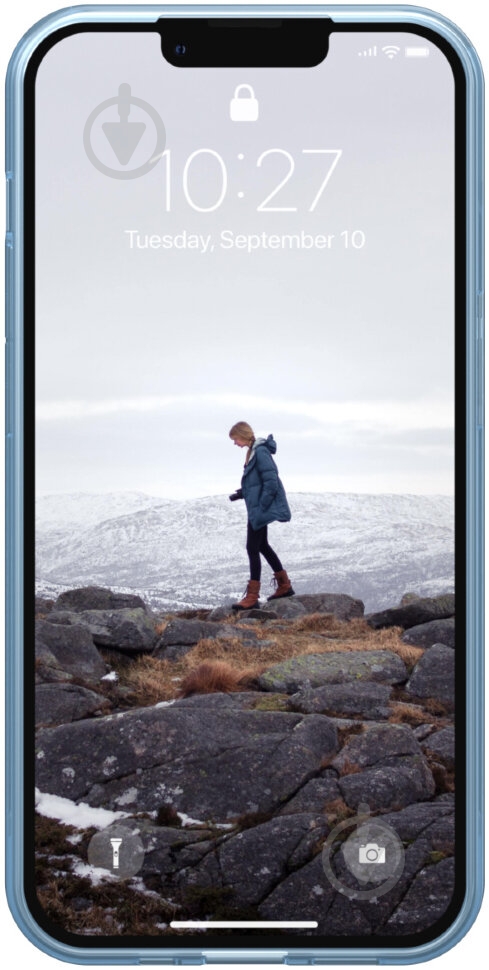 Чехол UAG Lucent Cerulean для Apple iPhone 13 (11317N315858) - фото 6