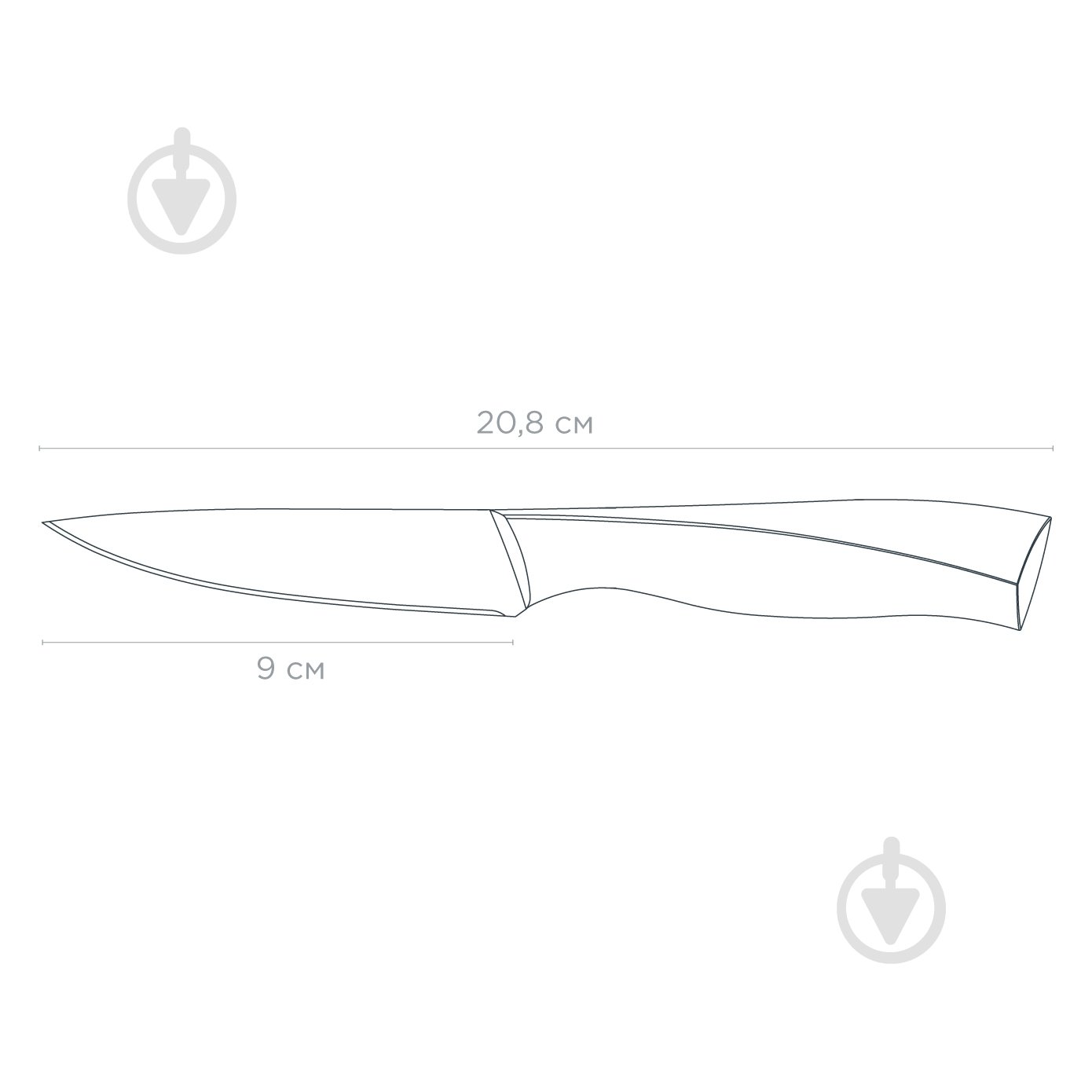 Ніж для овочів Vinzer Master Line 50600 - фото 4
