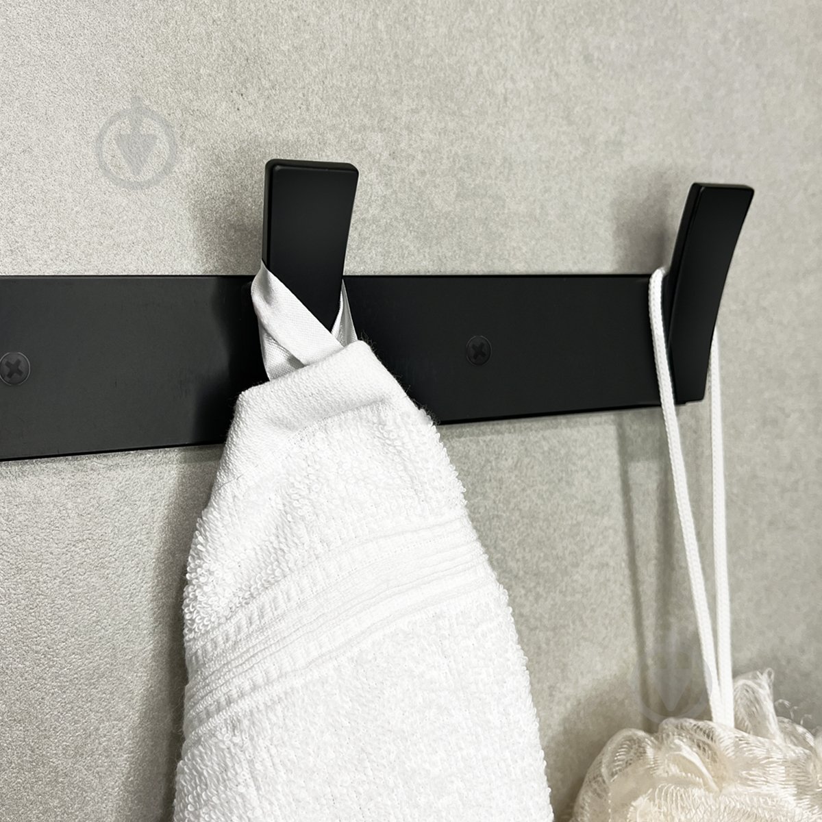 Вешалка с крючками MVM HA-02/3 black - фото 3