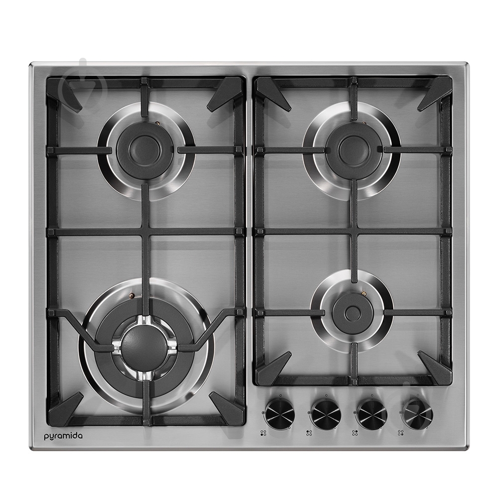 Варочная поверхность газовая Pyramida PFX 604 T IX N-A - фото 1 Варочная поверхность газовая Pyramida PFX 604 T IX N-A - фото 1