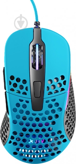 Мышь Xtrfy M4 RGB, Miami Blue - фото 1 Мышь Xtrfy M4 RGB, Miami Blue - фото 1