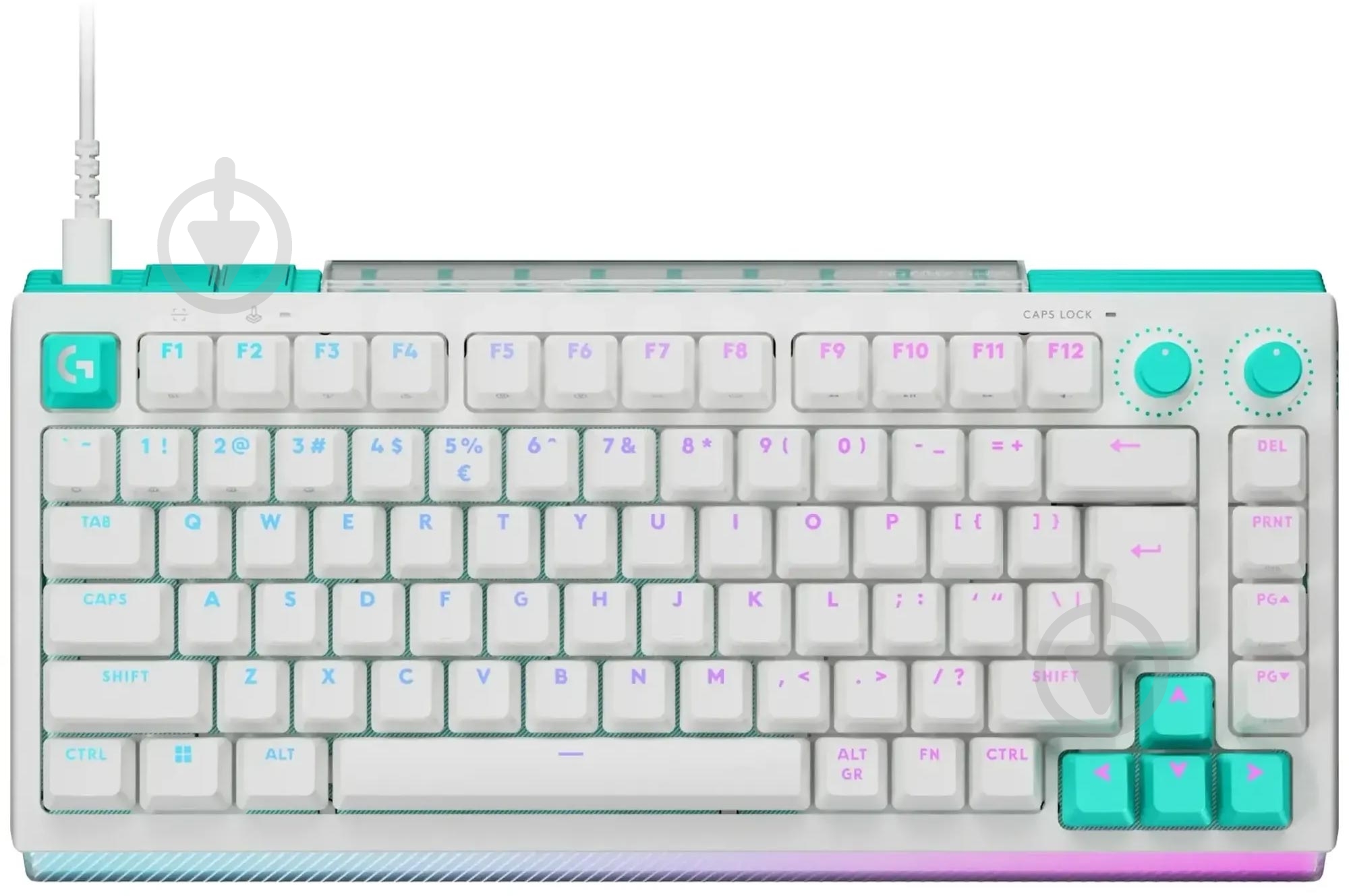 Клавиатура Logitech G512 X 75 Mechanical Tactile (920-013955) white - фото 1 Клавиатура Logitech G512 X 75 Mechanical Tactile (920-013955) white - фото 1