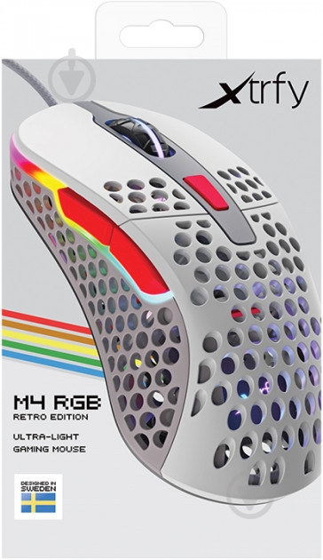 Мышь Xtrfy M4 RGB, Retro - фото 7 Мышь Xtrfy M4 RGB, Retro - фото 7