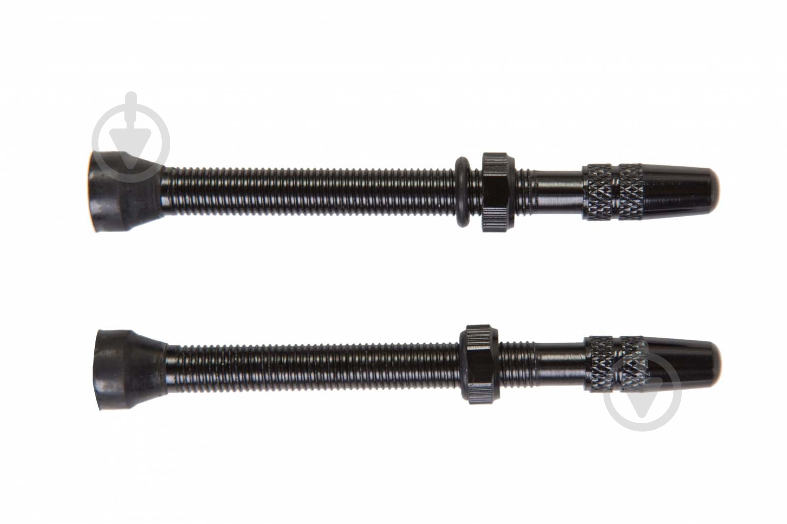 Ніпель Deemount 60 мм для безкамерного колеса FV (Presta) 2шт NIP-008 чорний - фото 1 Ніпель Deemount 60 мм для безкамерного колеса FV (Presta) 2шт NIP-008 чорний - фото 1