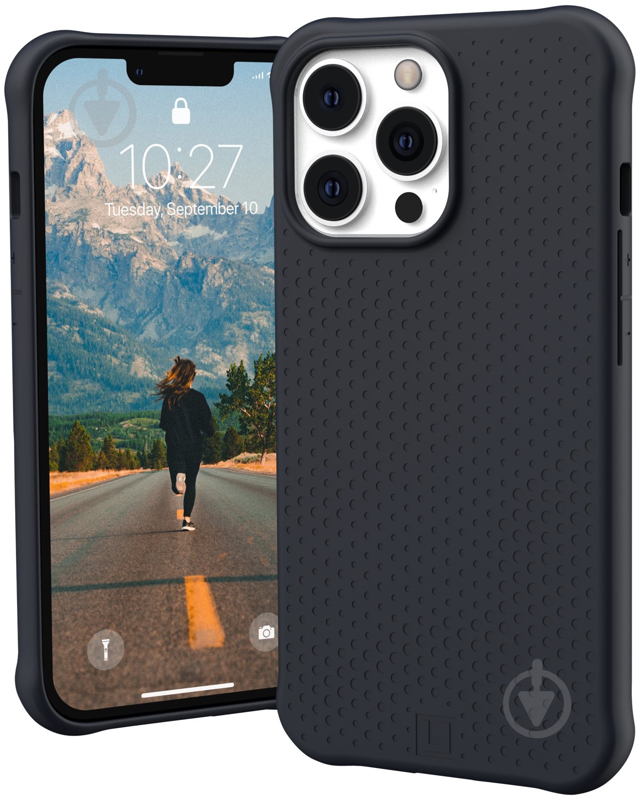 Чехол UAG DOT Black для Apple iPhone 13 Pro (11315V314040) - фото 6