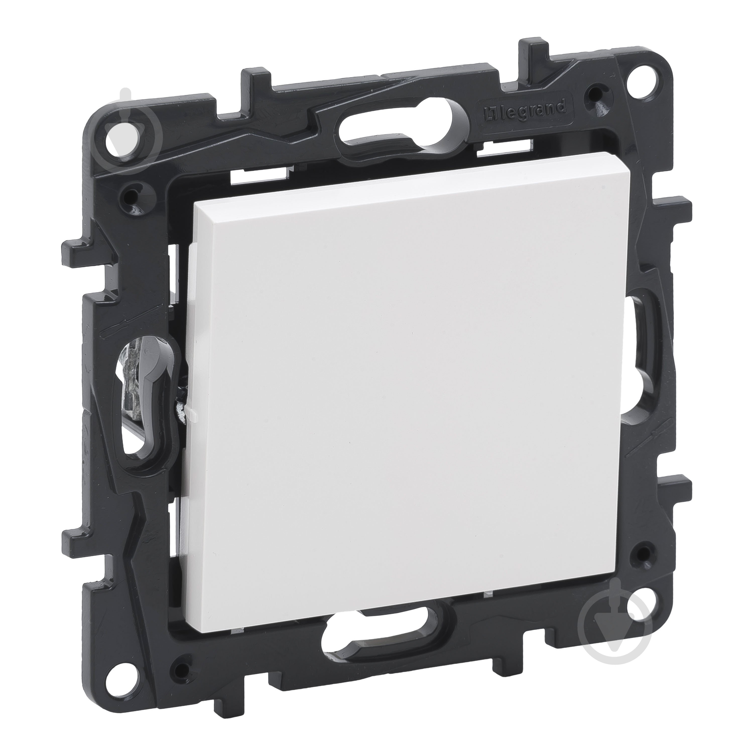 Выключатель одноклавишный Legrand Niloe Step 863101 без подсветки белый - фото 1 Выключатель одноклавишный Legrand Niloe Step 863101 без подсветки белый - фото 1