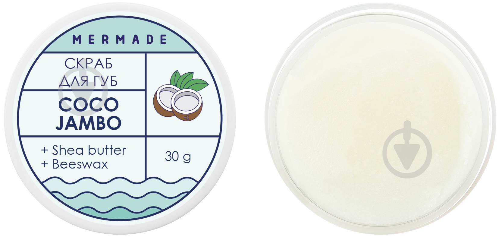 Скраб для губ Mermade Coco Jambo - фото 1 Скраб для губ Mermade Coco Jambo - фото 1