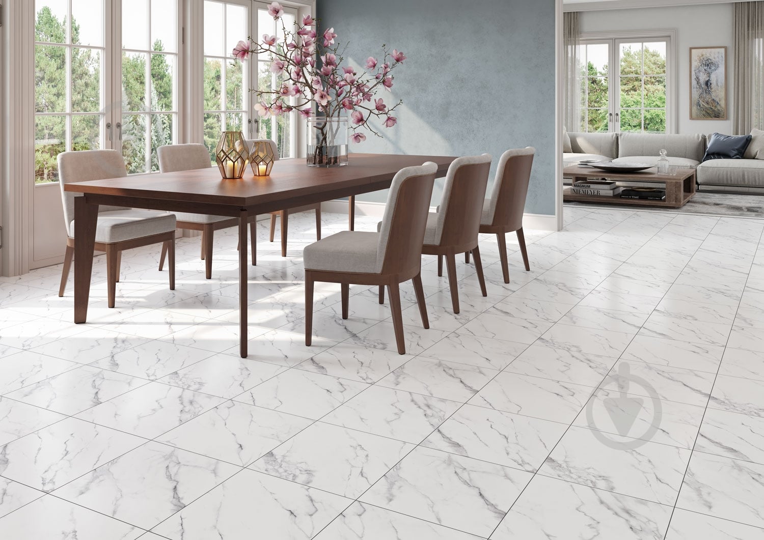 Плитка Cersanit Albion white 42x42 см - фото 7