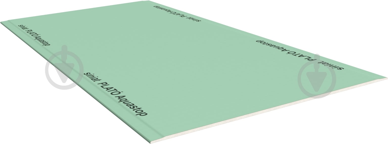 Гипсокартон влагостойкий Plato 2500x1200x12,5 мм - фото 3