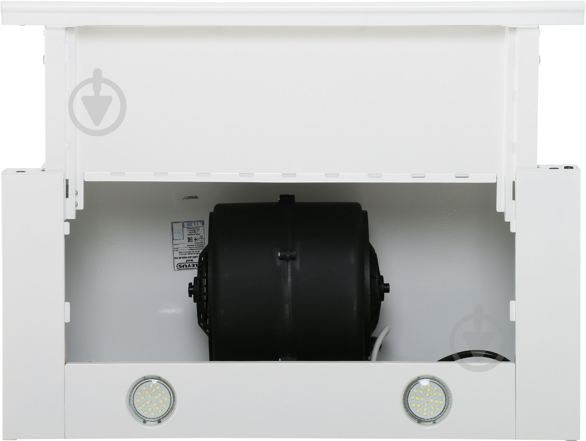 Вытяжка Eleyus Storm 1200 LED SMD 60 WH - фото 8 Вытяжка Eleyus Storm 1200 LED SMD 60 WH - фото 8